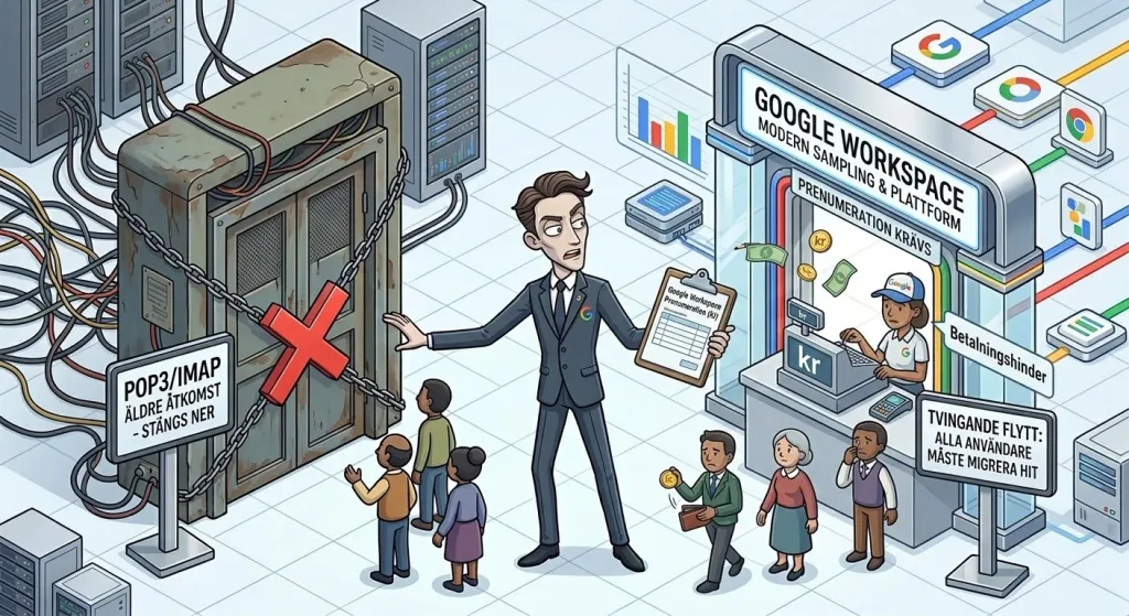 Gmail slutar hämta e-post via POP3 – så påverkas du