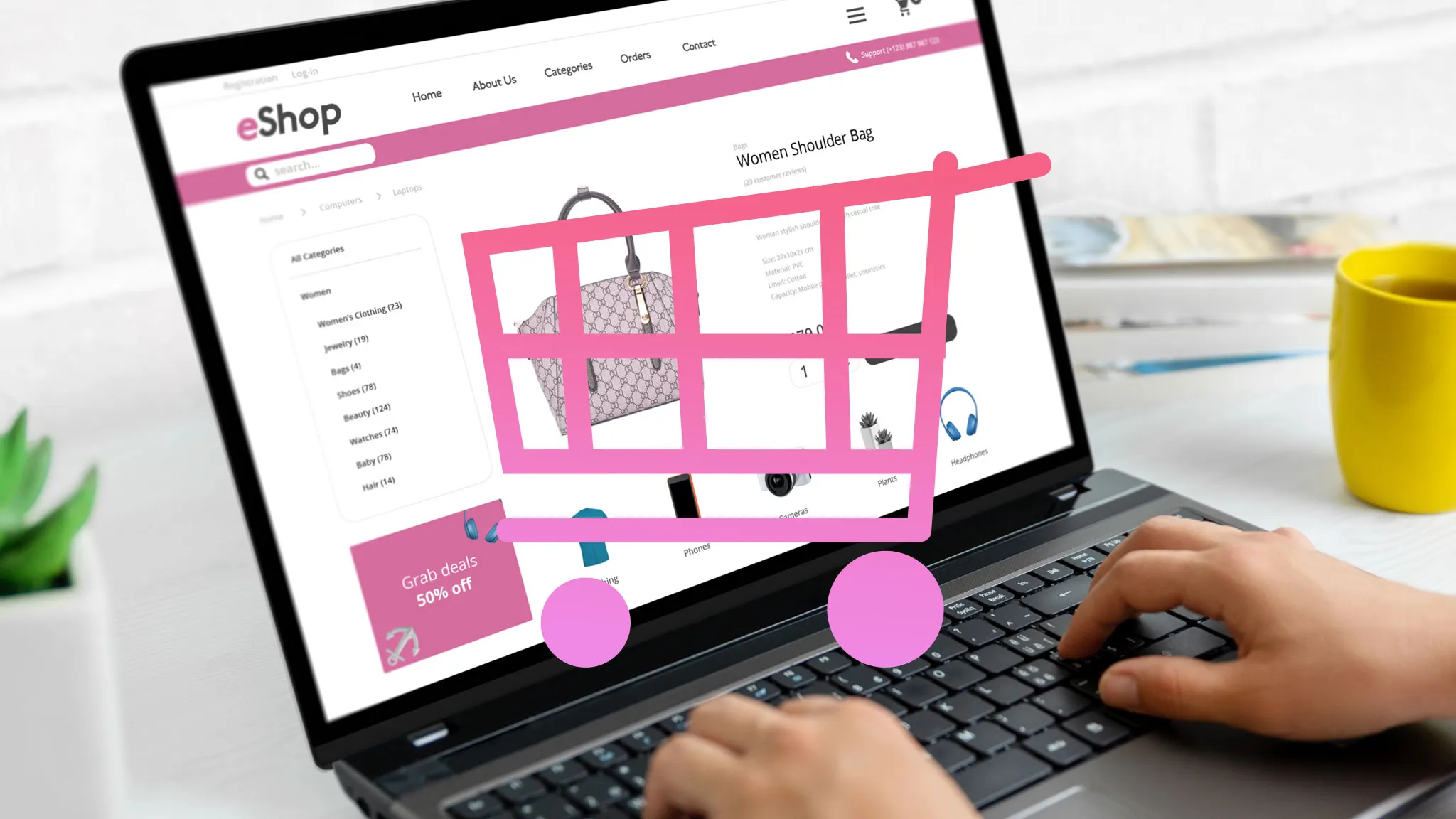 Webbplatsbyggare för e-handel - Fullständig guide 2026