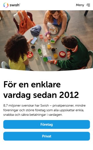 Swish Betallösning